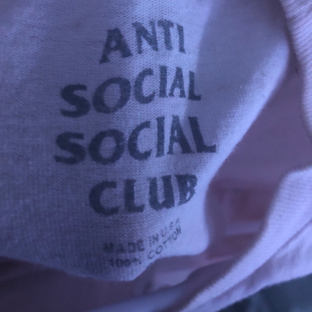 Anti social t shirt